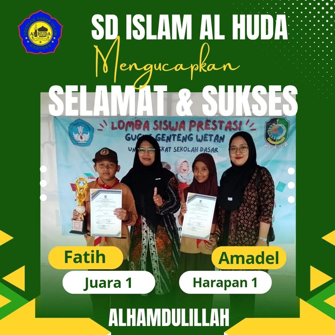 Juara 1 Lomba prestasi siswa